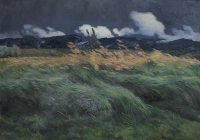 Landschap (1895 - 1905) Louis. poster print
