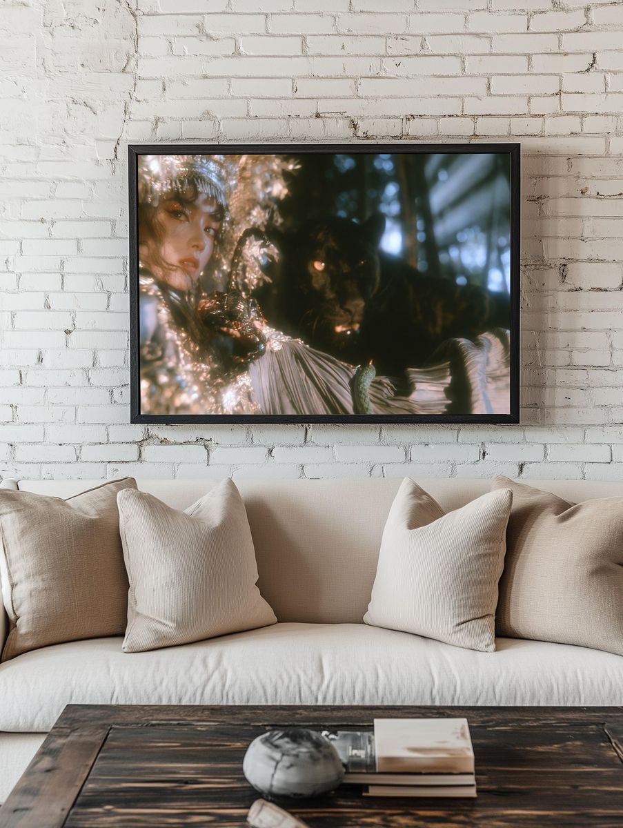 Dreamlike Portrait — Fine-Art Print. — room view 1