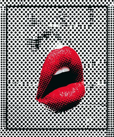 Pop Art Lips Poster.