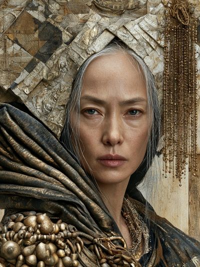 Gilded Portrait Fine-Art Print.