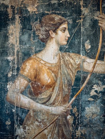 Ancient Greek Archer — Fine Art Print. poster