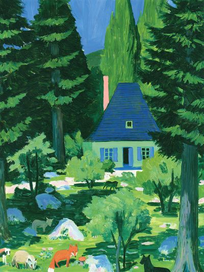 Forest Cottage — Fine-Art Print.