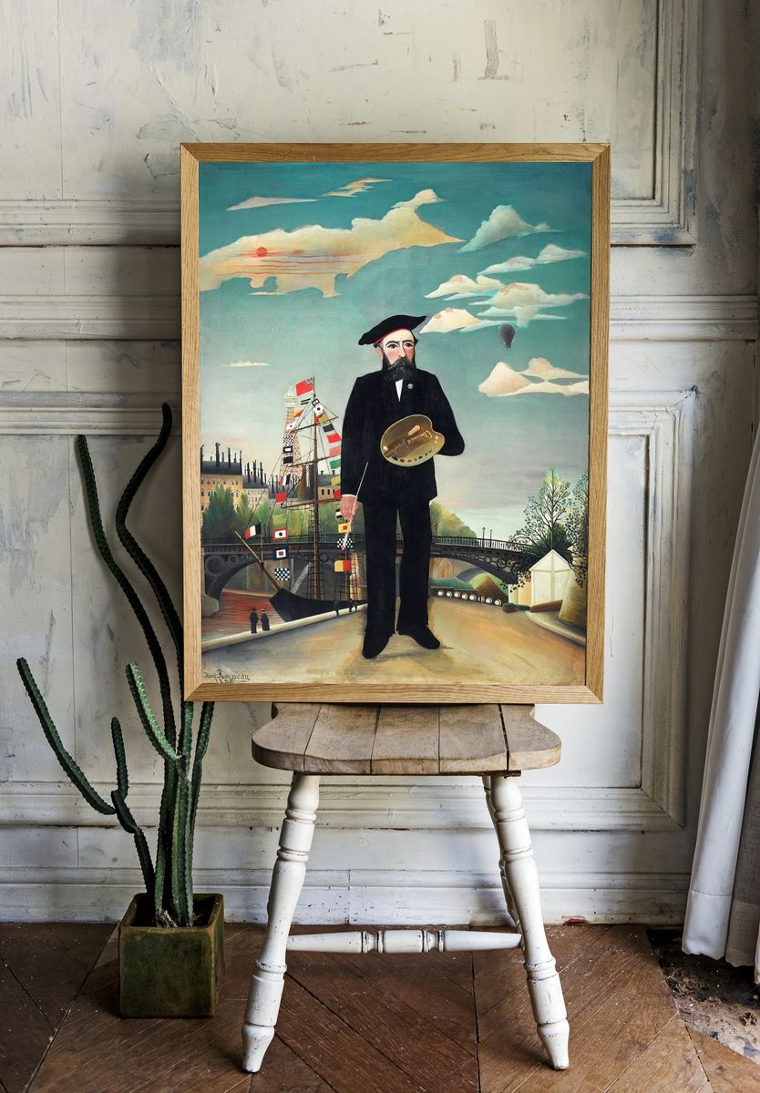 Henri Rousseau 's Myself: Portrait. — room view 1