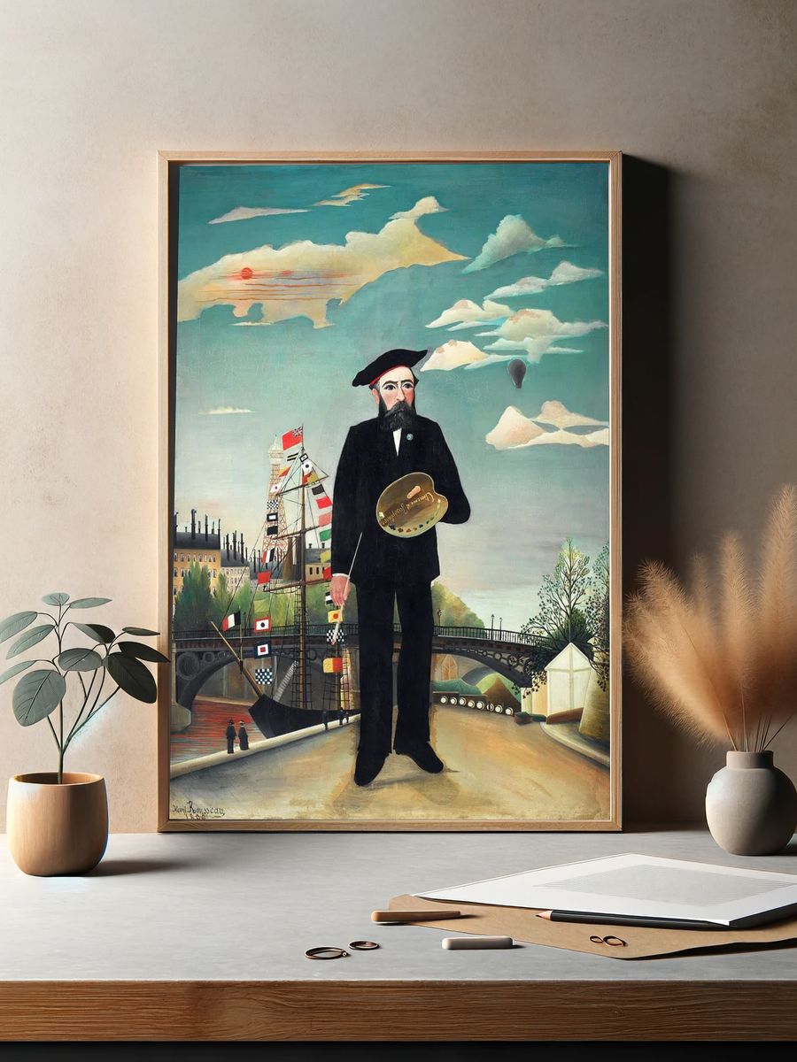Henri Rousseau 's Myself: Portrait. — room view 2