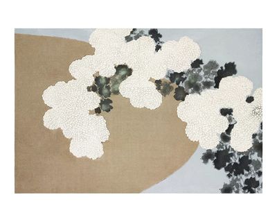 Floral Abstract — Minimalist Print.