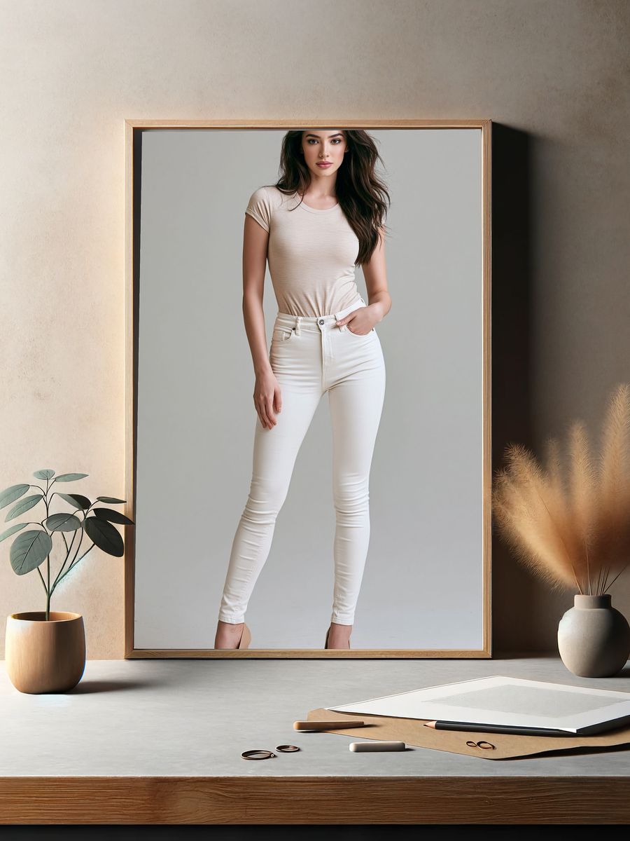 Fashion Portrait Photography Poster. — room view 2
