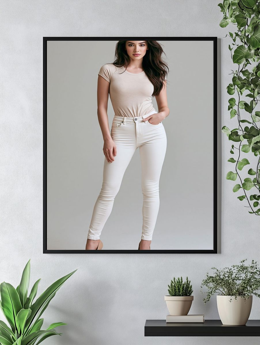 Fashion Portrait Photography Poster. — room view 4