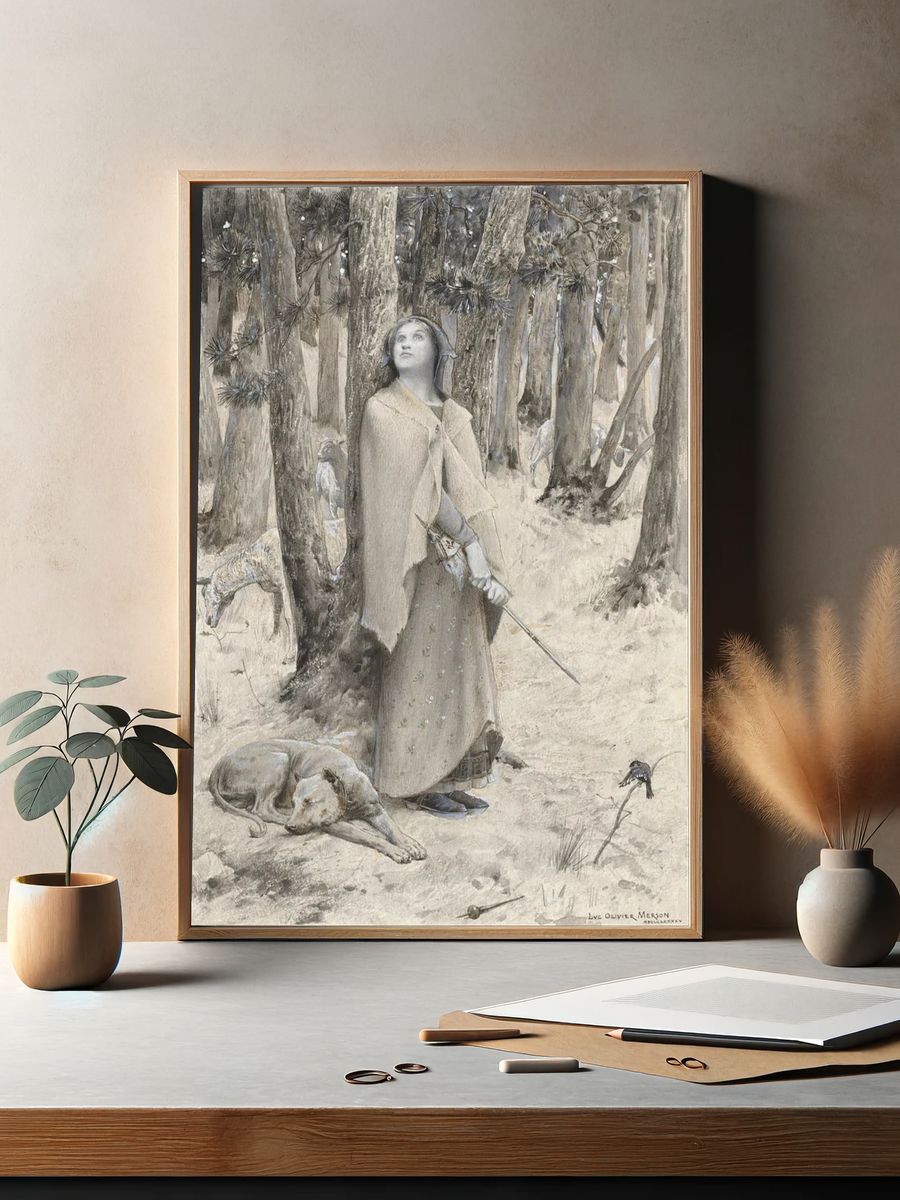 Joan Arc Hearing Voices (1895). — room view 2