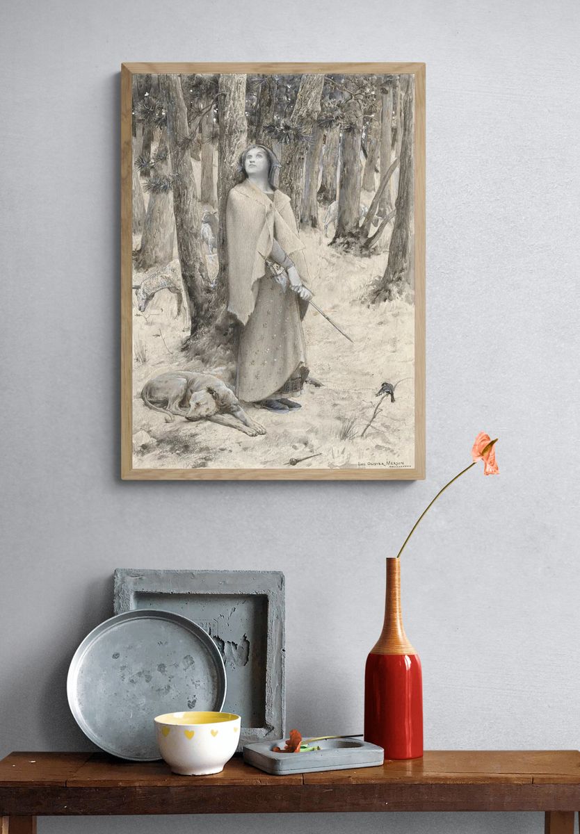 Joan Arc Hearing Voices (1895). — room view 3