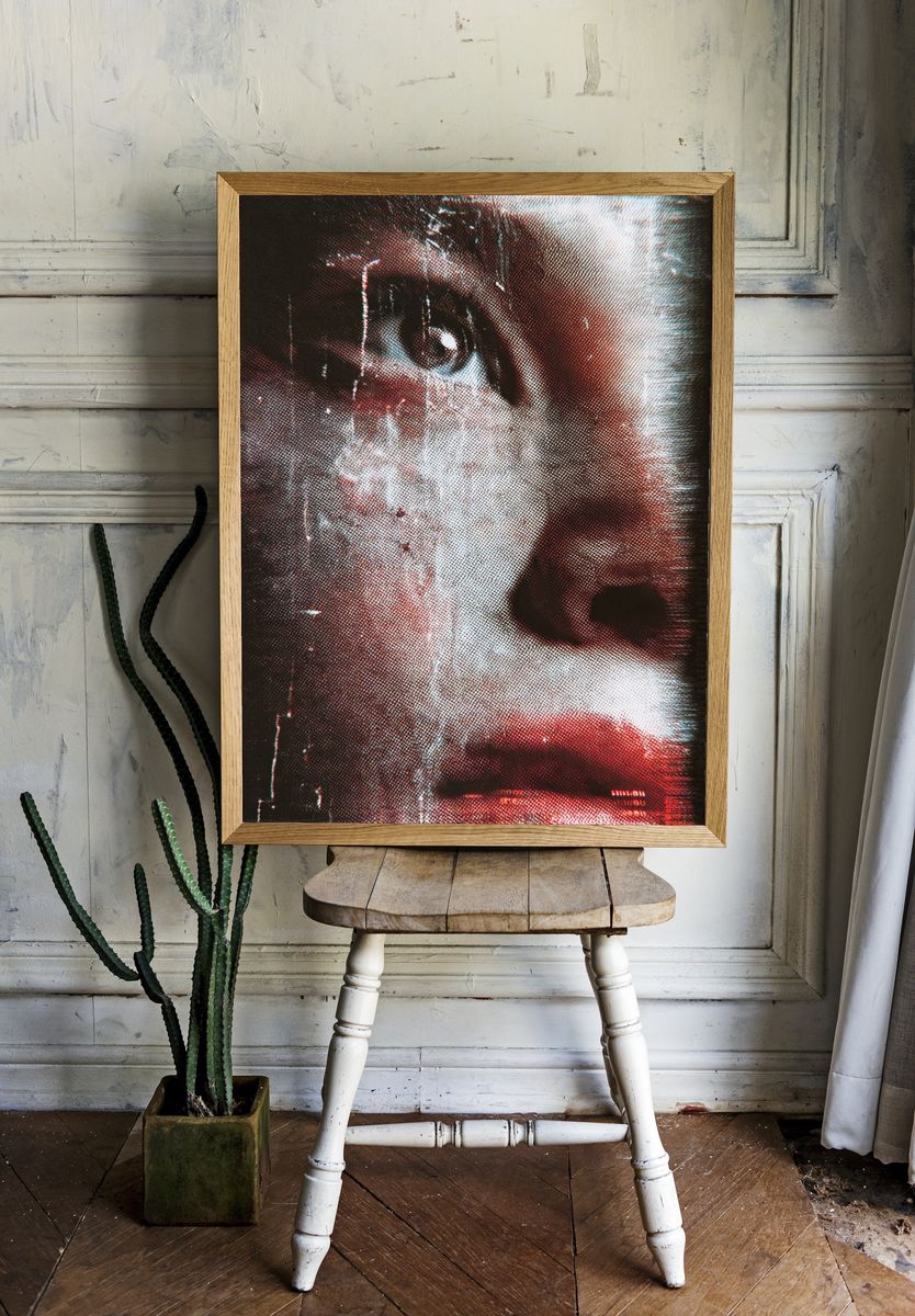 Emotional Portrait — Fine Art Print. — room view 1