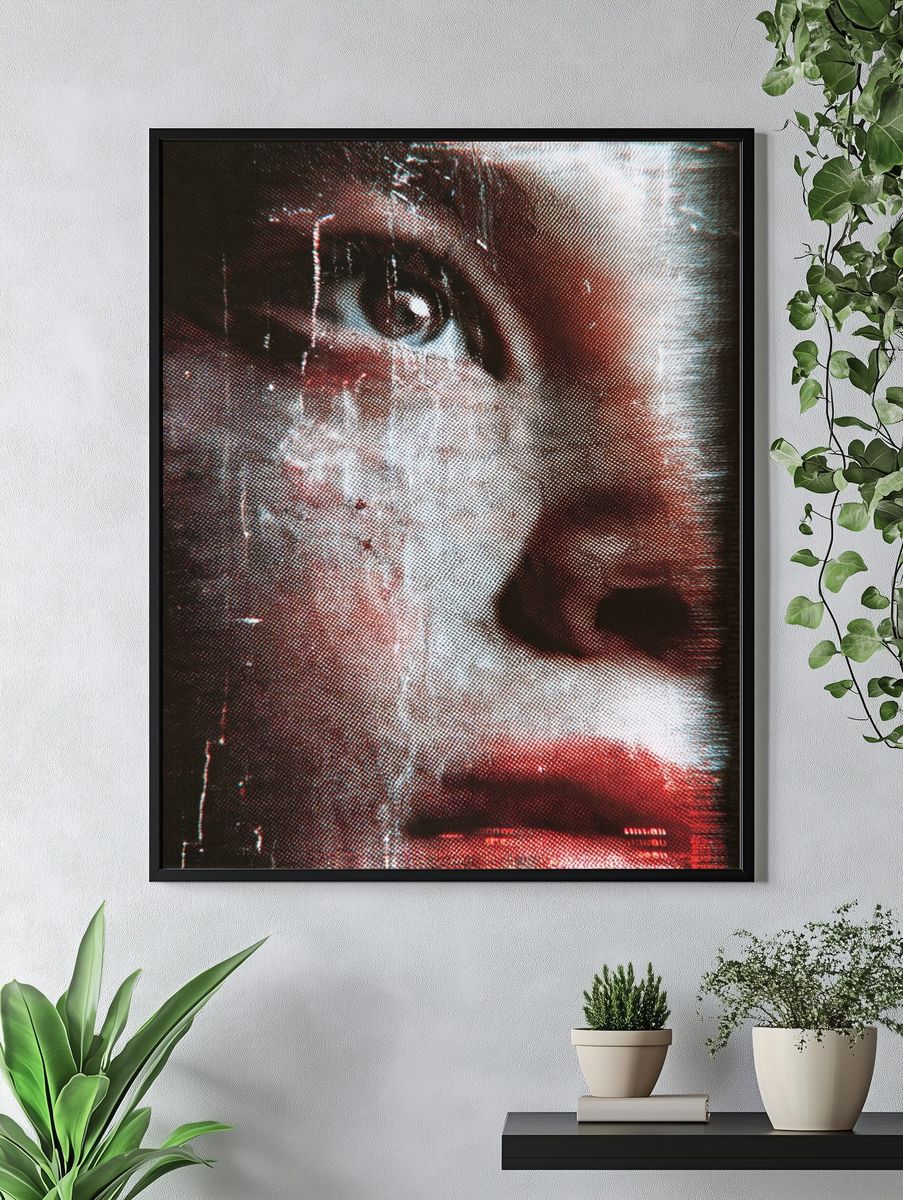 Emotional Portrait — Fine Art Print. — room view 4