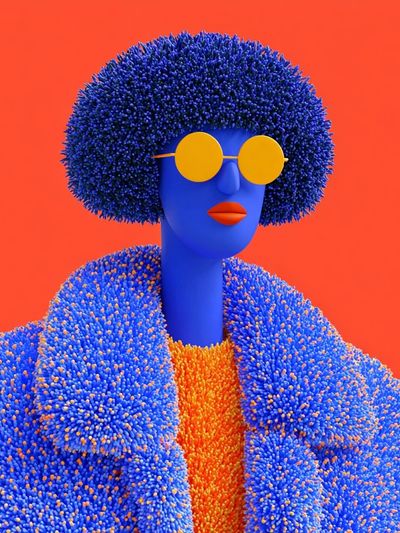 Pop Art Portrait Print.