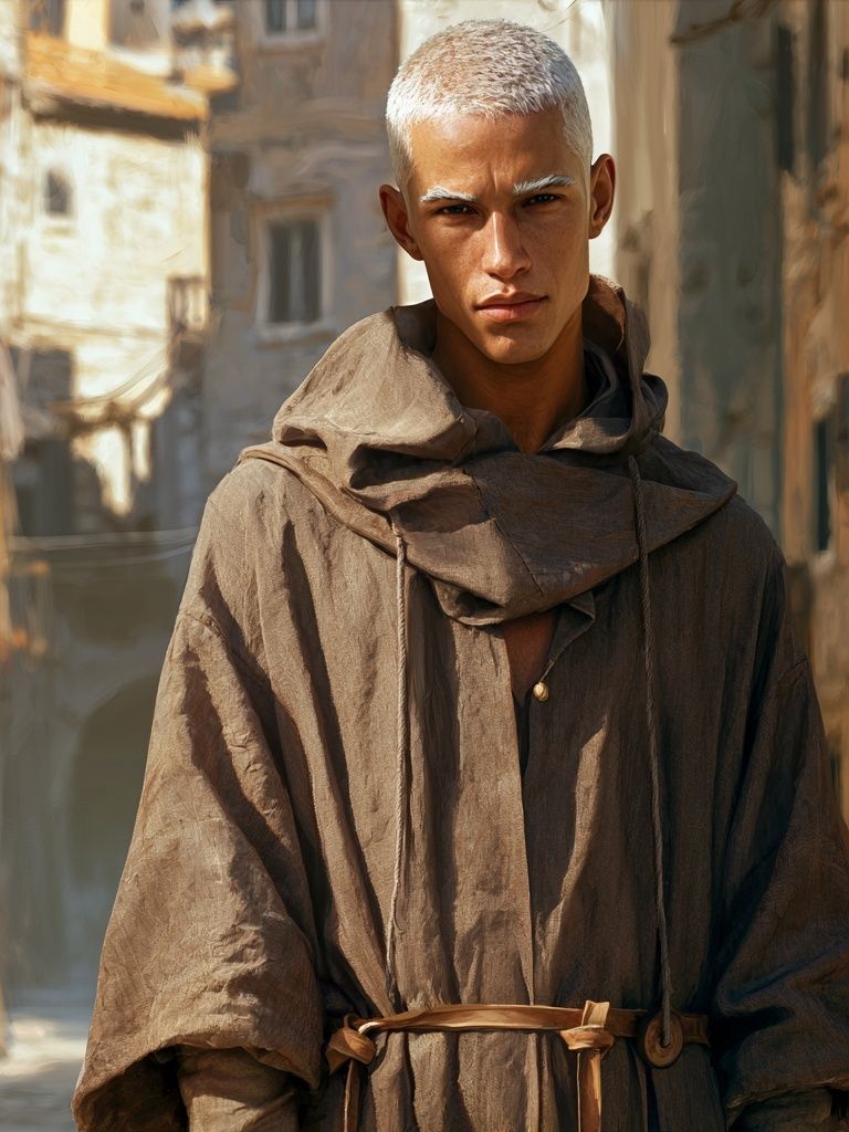Monastic Portrait — Fine-Art Print. poster detail