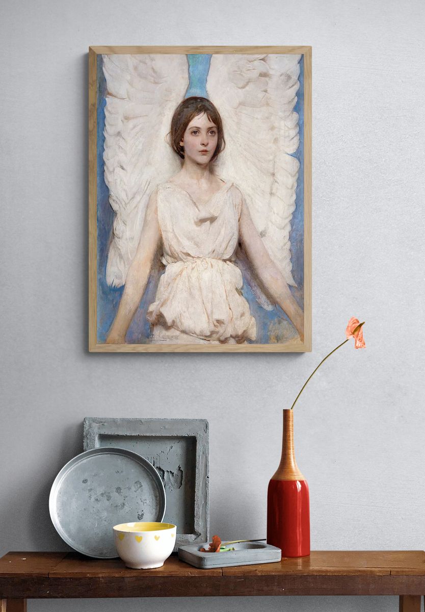 Angel (1887) painting high resolution. — room view 3
