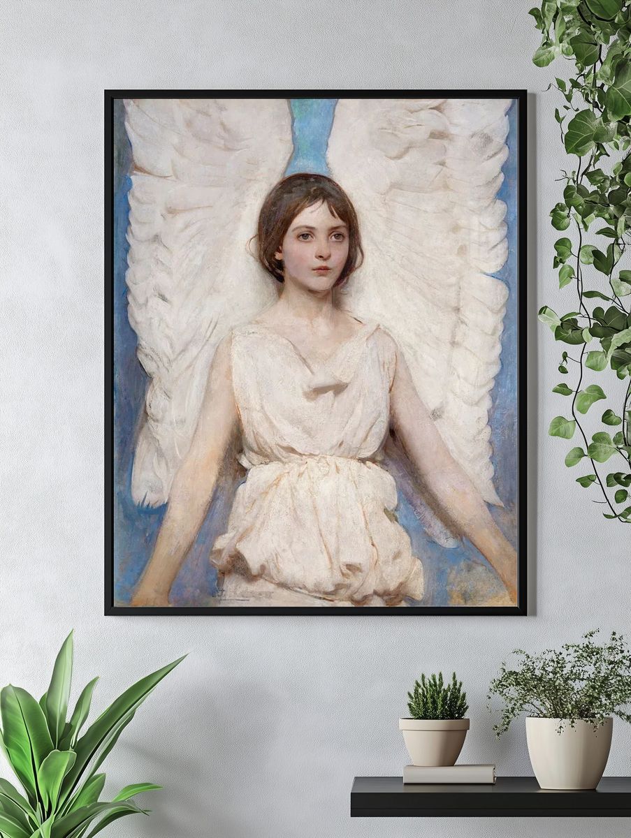 Angel (1887) painting high resolution. — room view 4