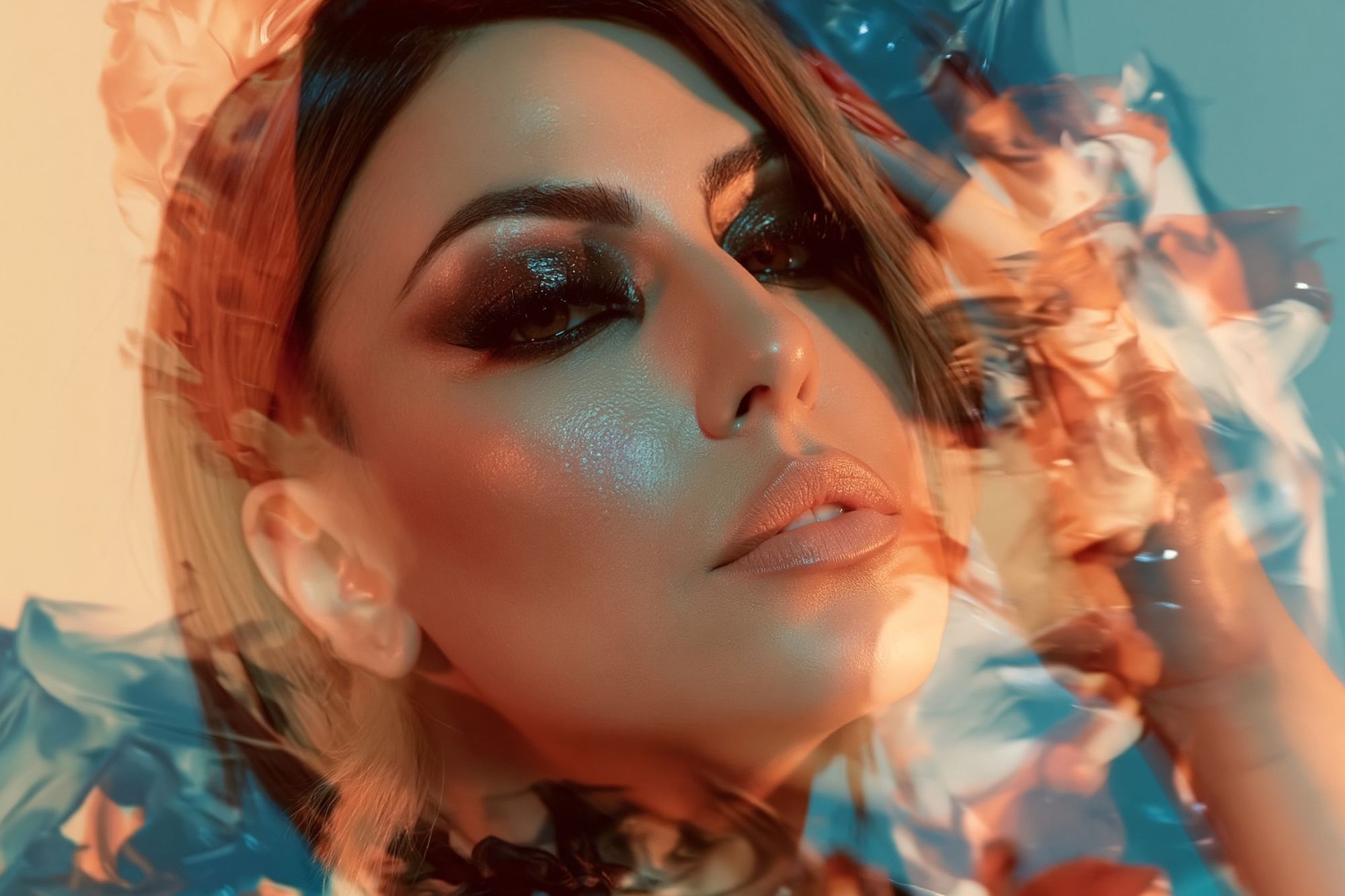 Dreamy Glam Portrait Poster. poster — photography art