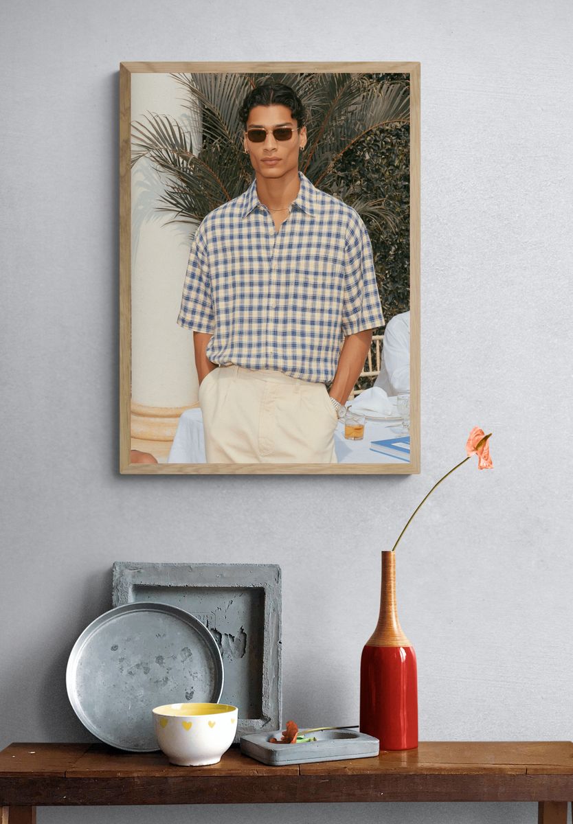 Fashion Portrait Photography Poster. — room view 3
