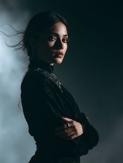 Moody Fashion Portrait Poster.