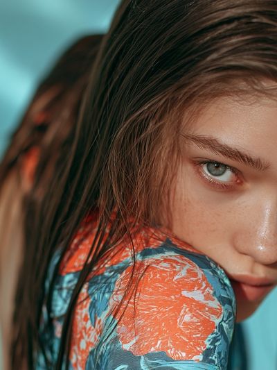 Fashion Portrait Photography Poster. poster