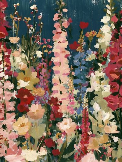 Wildflower Garden Fine-Art Poster.