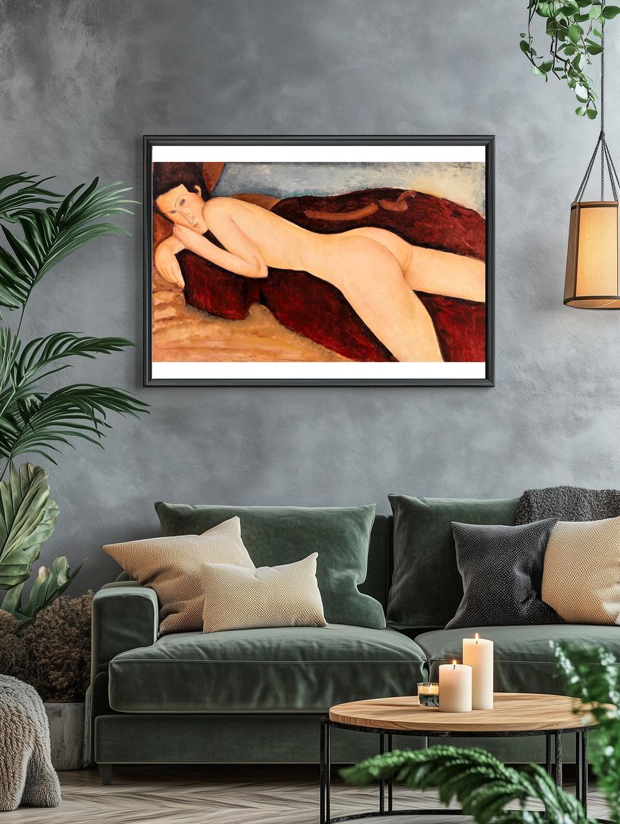 Amedeo Modigliani's Reclining Nude Back. — room view 4