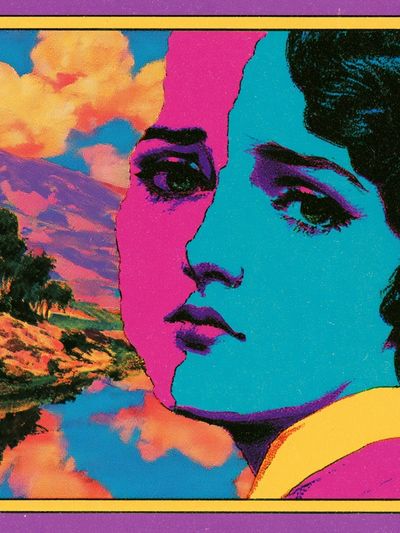Pop Art Portrait Poster.