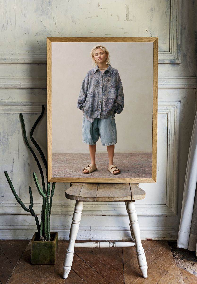 Fashion Portrait Photography Poster. — room view 1