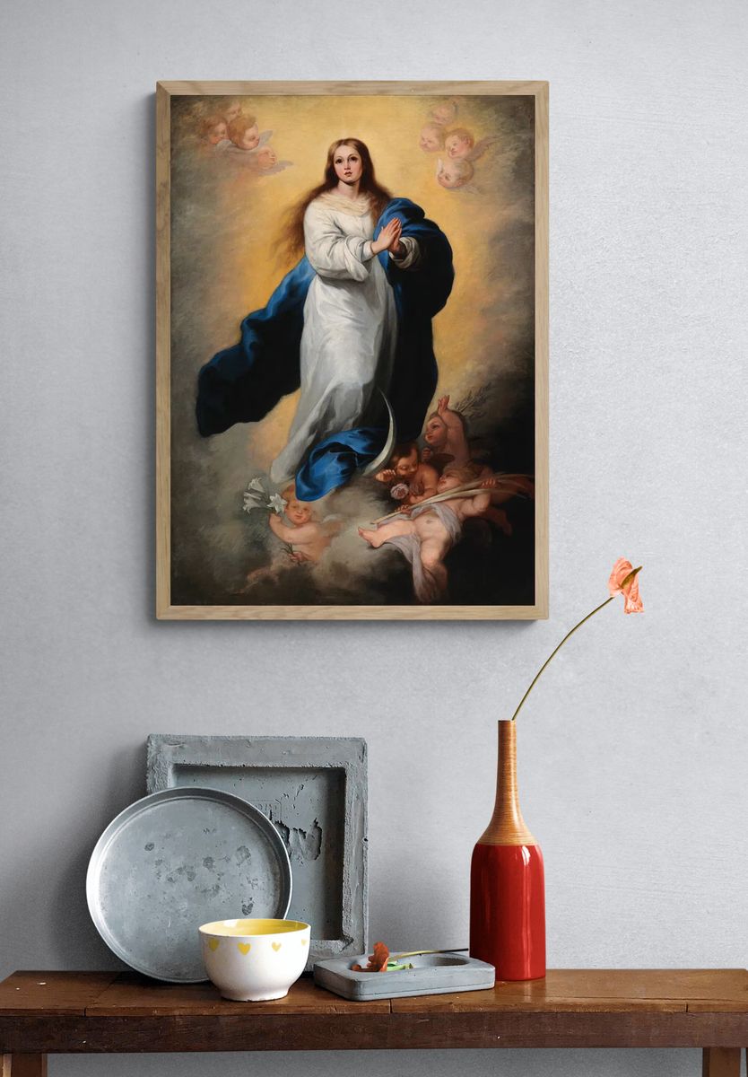 The Assumption of the Virgin — Fine Art Print. — room view 3