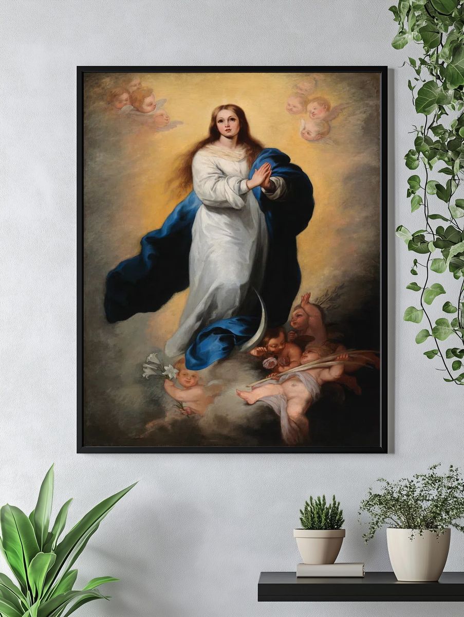 The Assumption of the Virgin — Fine Art Print. — room view 4