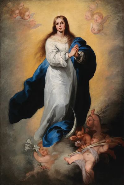 The Assumption of the Virgin — Fine Art Print. poster print