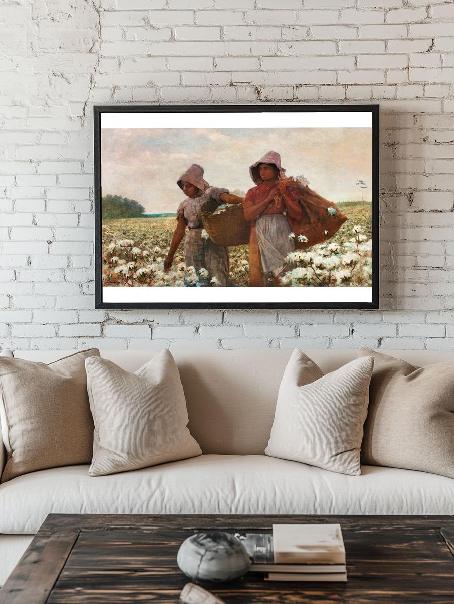 Cotton Pickers (1876) Winslow Homer. room preview
