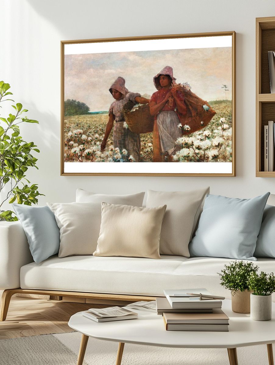 Cotton Pickers (1876) Winslow Homer. — room view 2