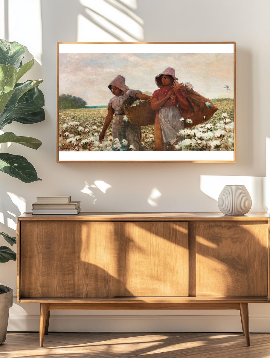 Cotton Pickers (1876) Winslow Homer. — room view 3