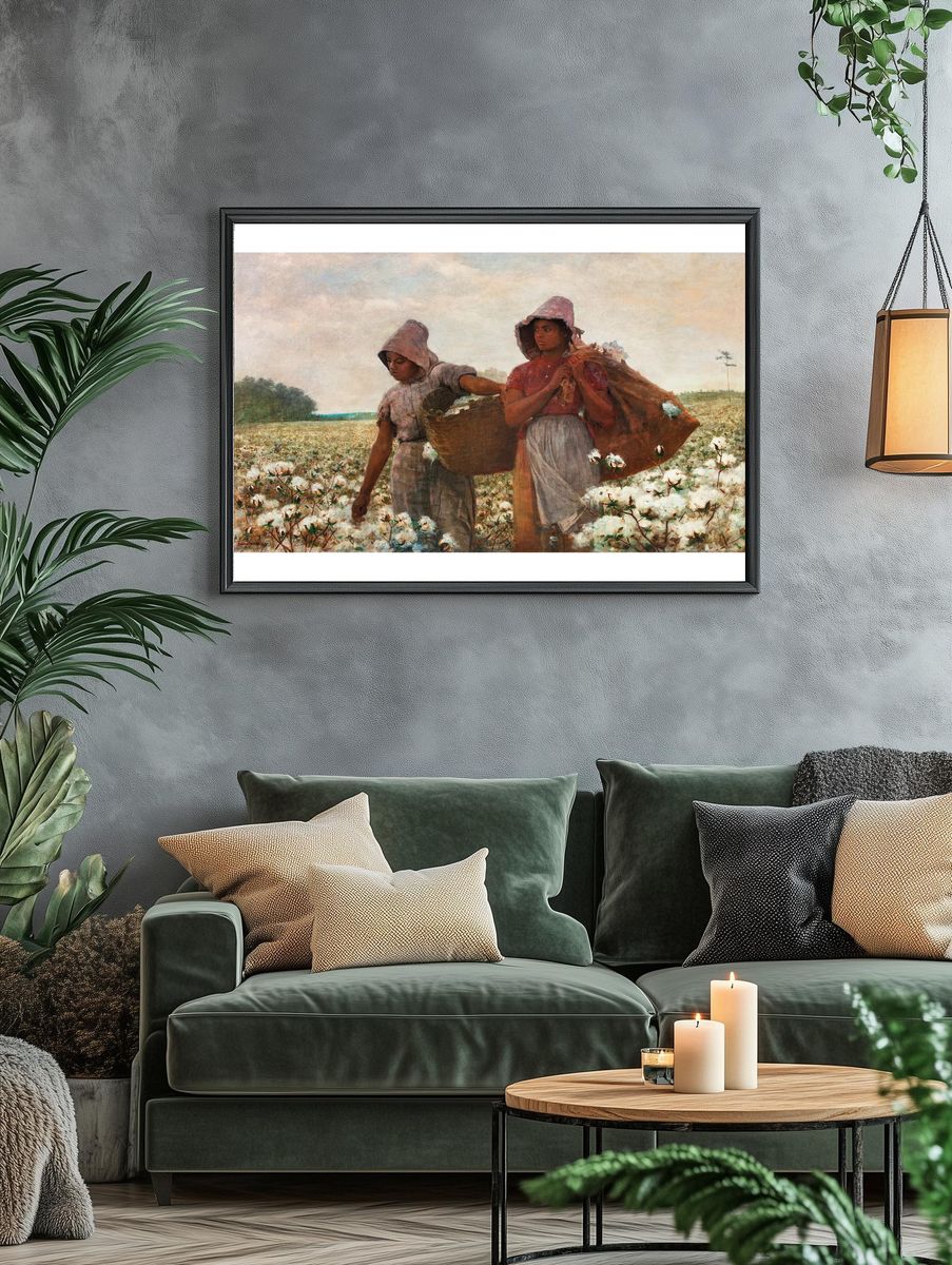 Cotton Pickers (1876) Winslow Homer. — room view 4