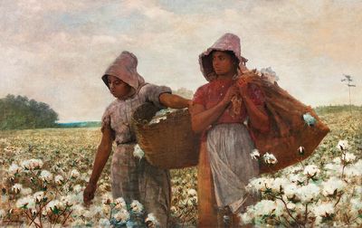 Cotton Pickers (1876) Winslow Homer.