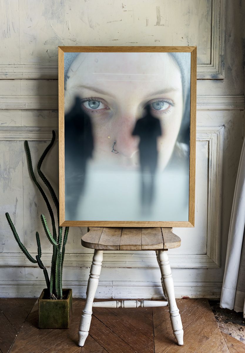 Introspective Portrait — Fine Art Print. — room view 1