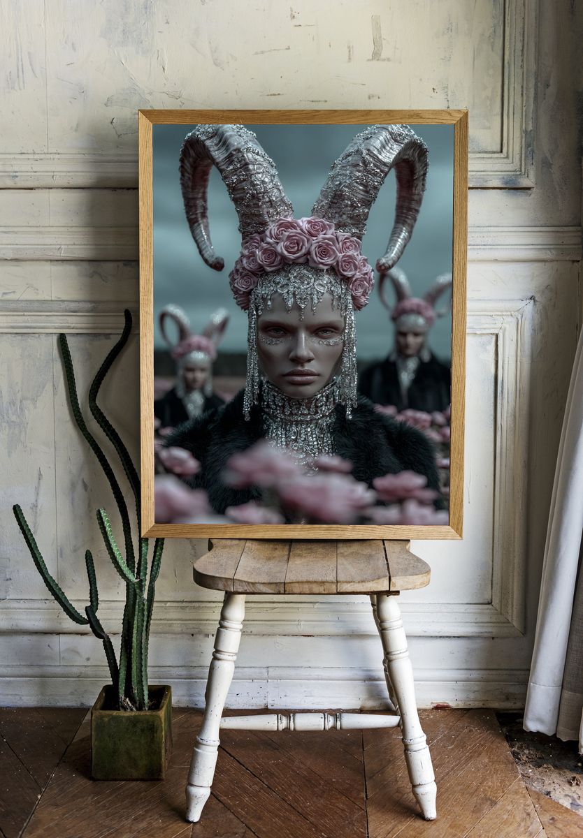 Mystical Elegance — Fine Art Print. — room view 1