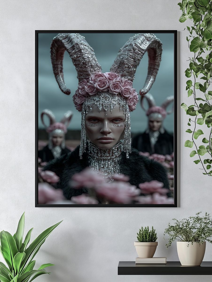 Mystical Elegance — Fine Art Print. — room view 4