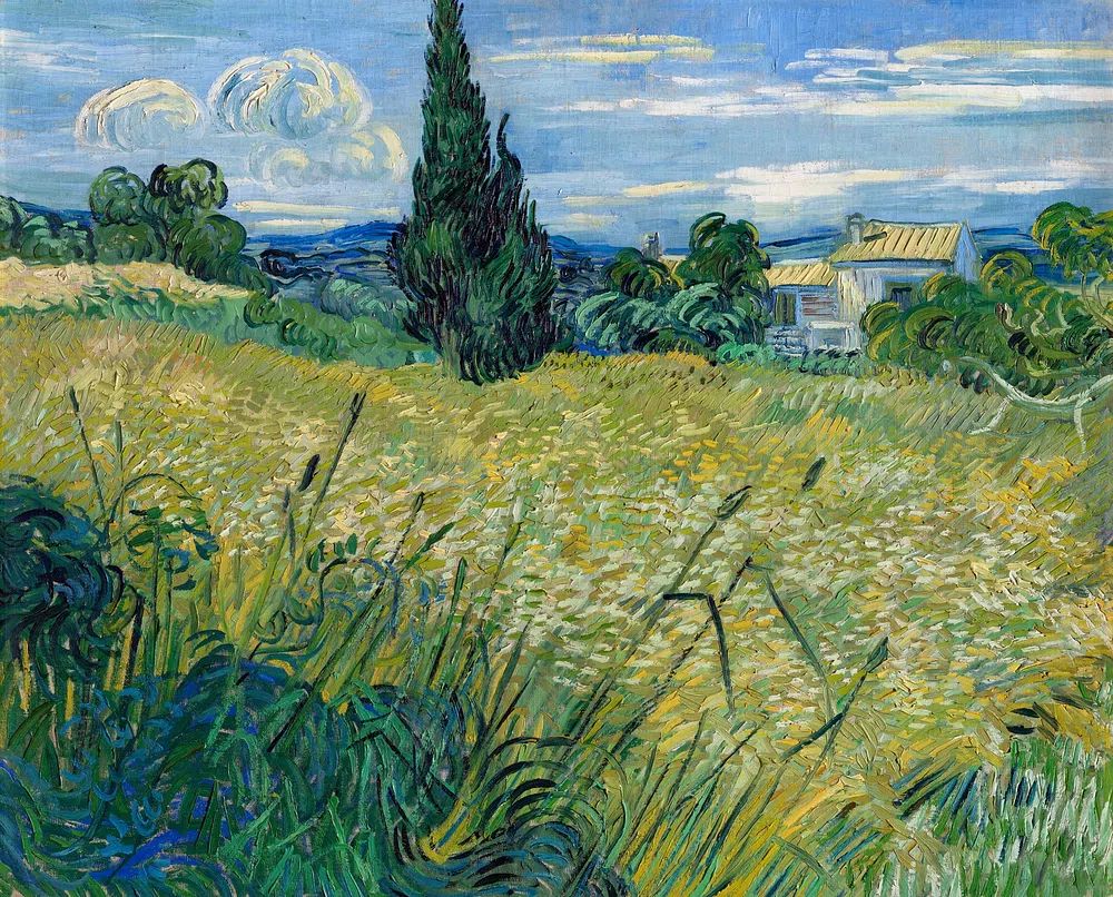 Vincent van Gogh 's Green. poster — fine-art art