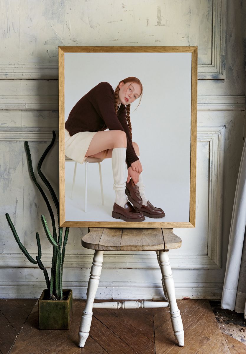 Fashion Portrait Photography Poster. — room view 1