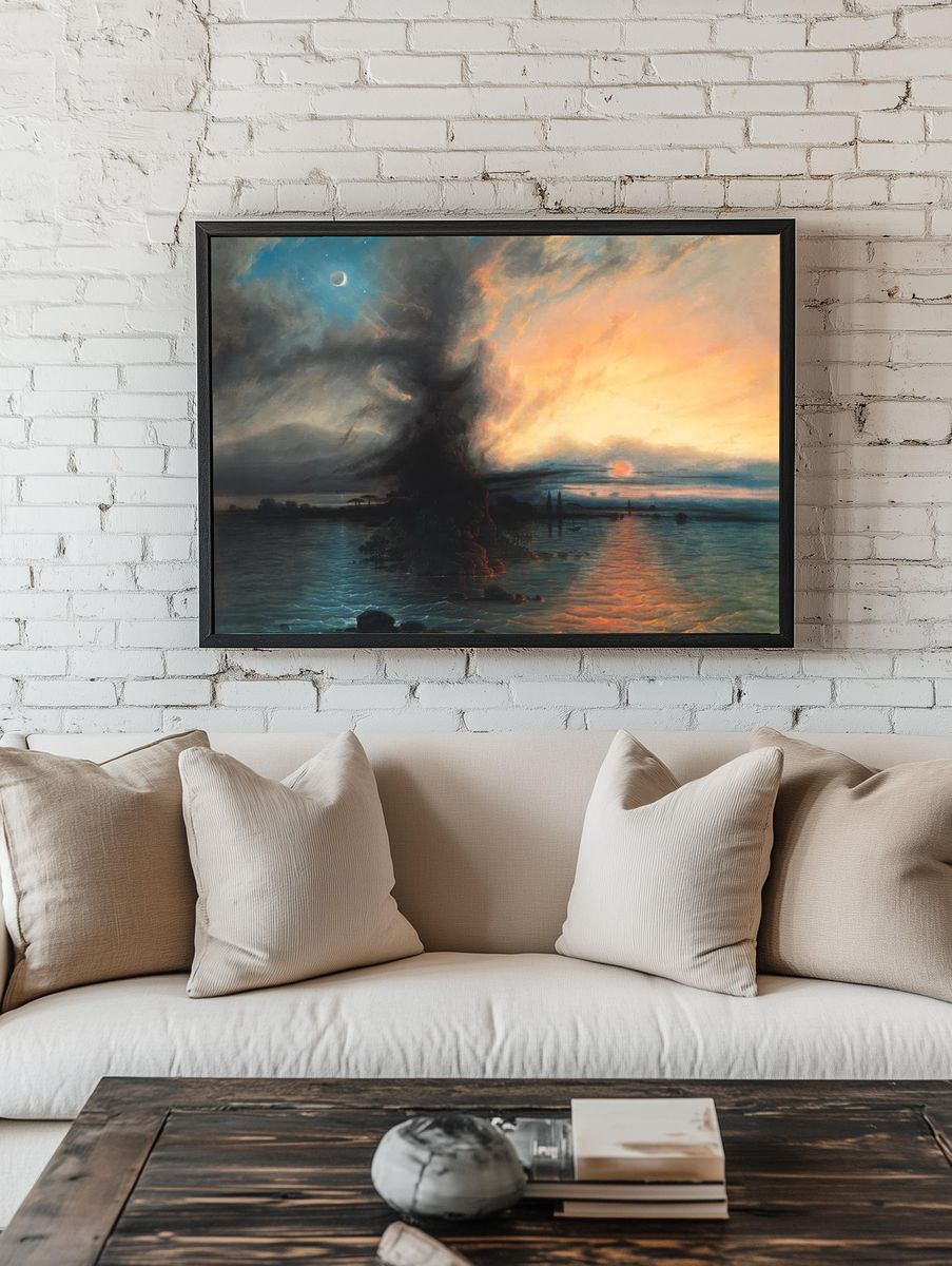Rock Salvation (1837) painting high. — room view 1