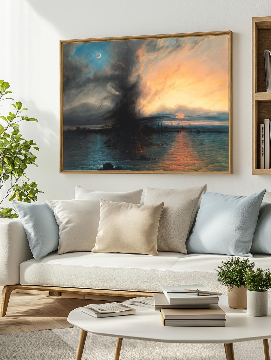 Rock Salvation (1837) painting high. — room view 2