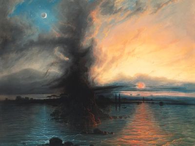 Rock Salvation (1837) painting high. poster