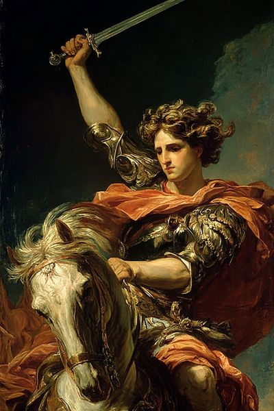 Knight on Horseback Fine-Art Print.