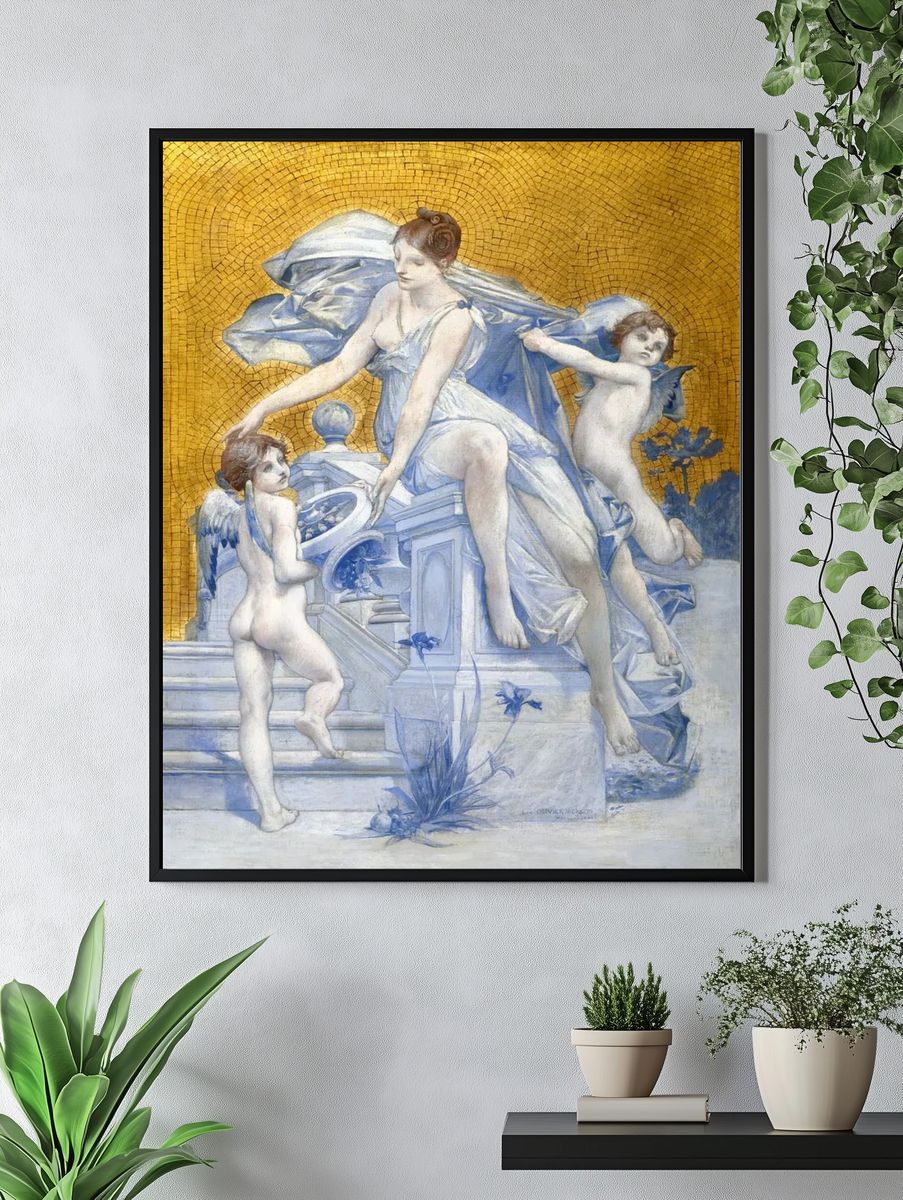 Allegory Fortune (1896) painting high. — room view 4