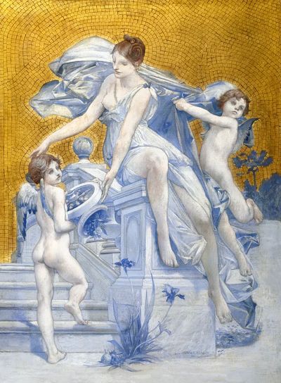 Allegory Fortune (1896) painting high.