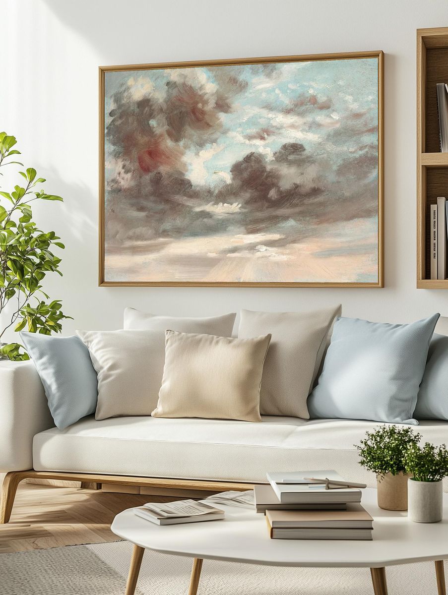 Cloud Study, Stormy Sunset (1821-1822). — room view 2