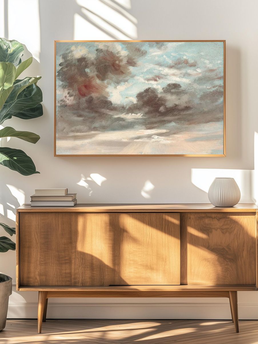 Cloud Study, Stormy Sunset (1821-1822). — room view 3