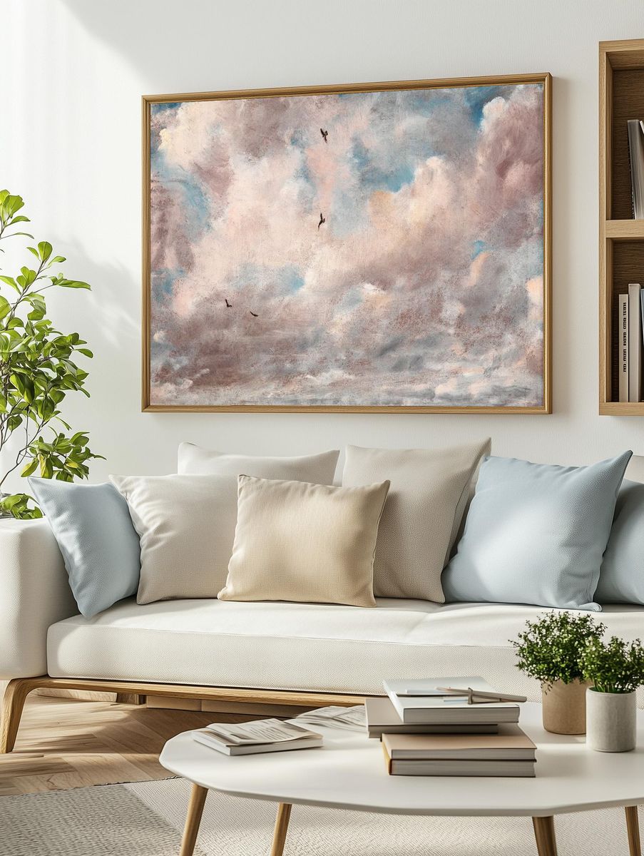 Cloud (1821) painting John Constable. — room view 2