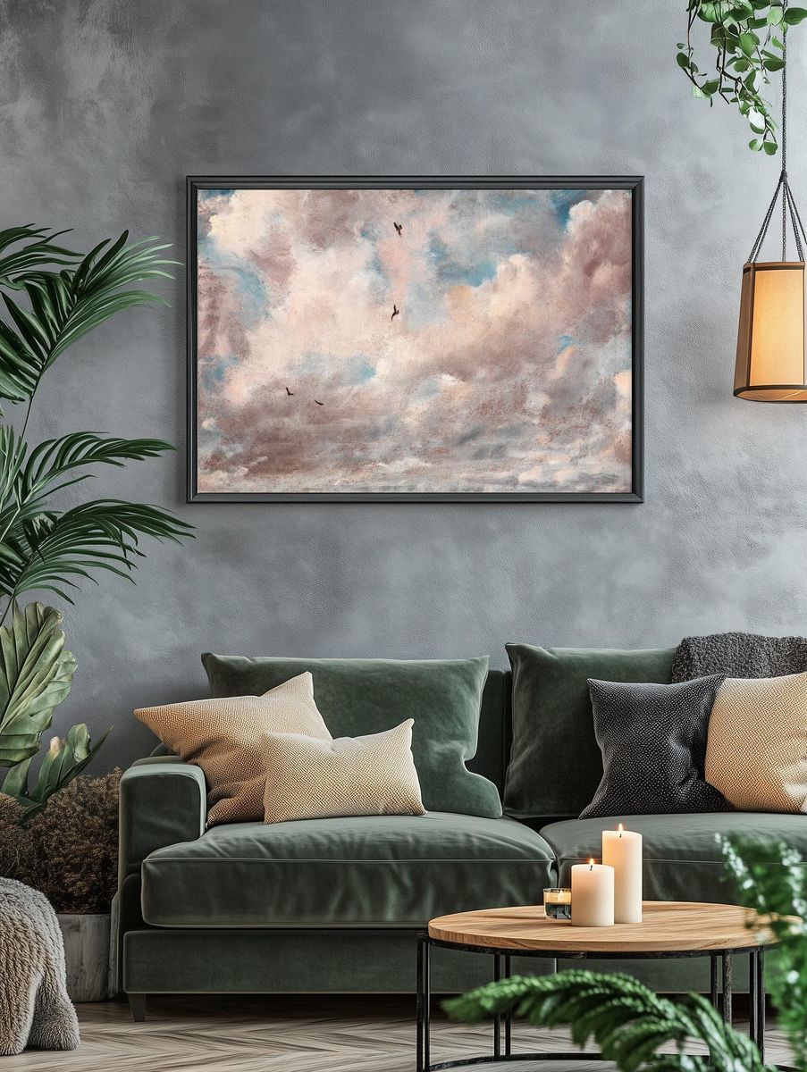 Cloud (1821) painting John Constable. — room view 4